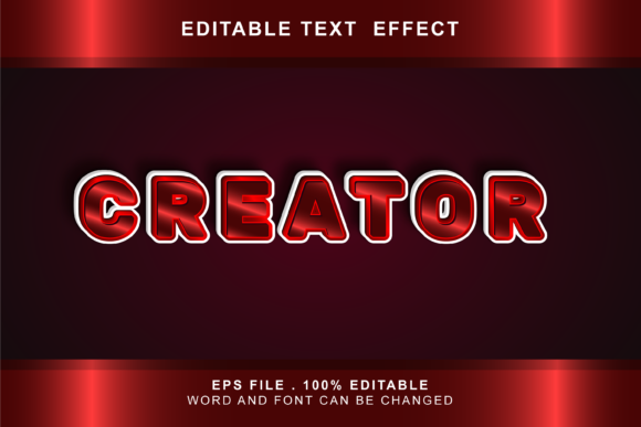 Download Creator Text Effect Editable - Text effect Collection