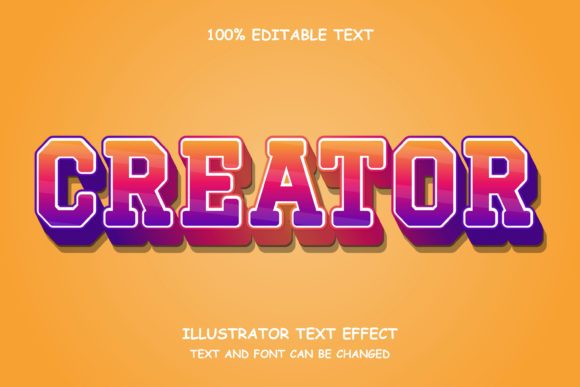 Download Creator - Text Effect - Text effect Collection
