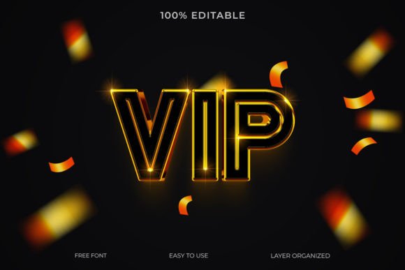 Download VIP Golden PSD 3d Text Style Effect - Text style effect Collection