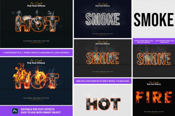 Download Realistic Fire Text Effects Creator - Text effect Collection