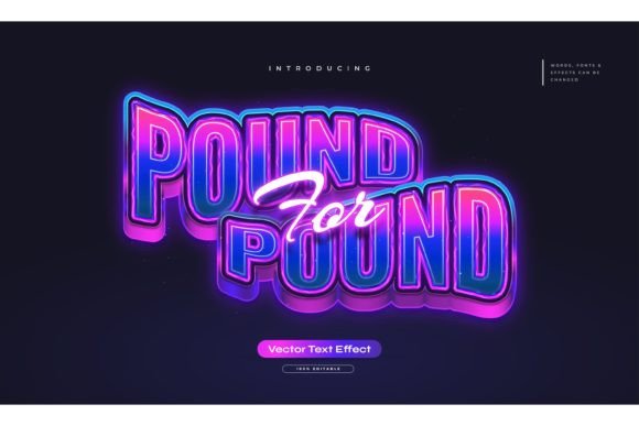 Download 3D and Glowing Neon Text Effect - Text effect Collection