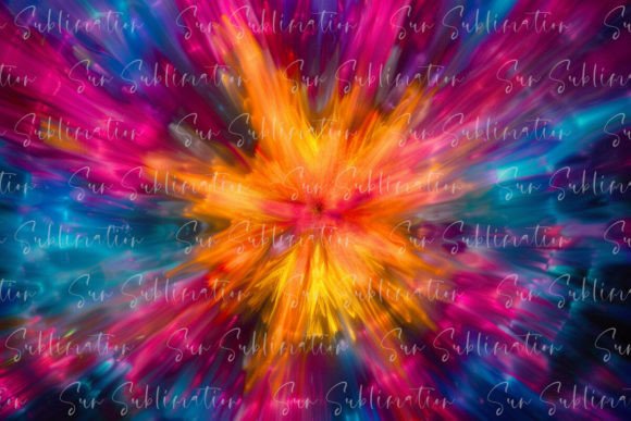 Download Abstract Tie-Dye Burst in Vivid Pink - Pink Collection