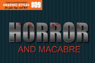 Download 10 Horror / Macabre Graphic Style for Adobe Illustrator - Premium Resources