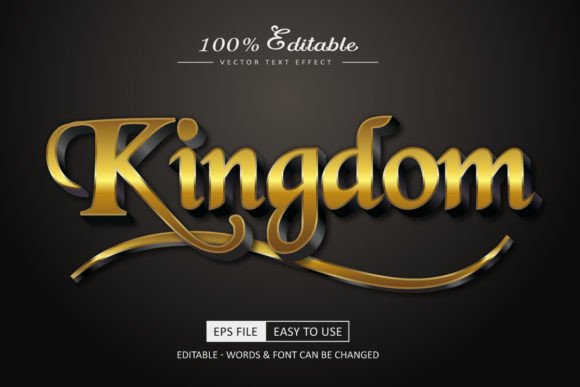 Download Kingdom Text Effect Editable Style - Text effect Collection