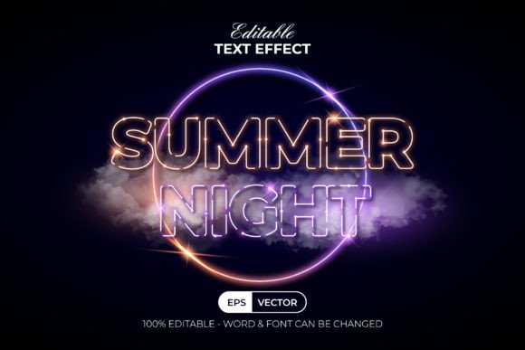 Download Summer Text Effect Neon Style - Text effect Collection