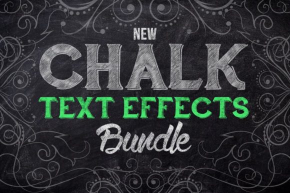 Download Chalk Text Effects Creator Bundle - Text effect Collection